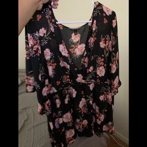 Floral Torrid Blouse